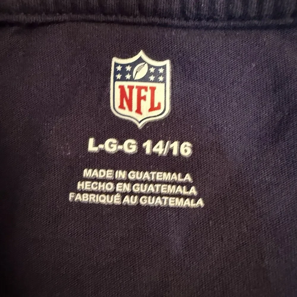 NFL Dallas Cowboys #88 LAMB VTG Long Sleeve Blue Shirt Mens LG 14-16